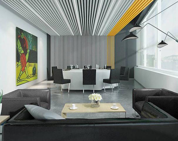 接待室裝修設計實景圖