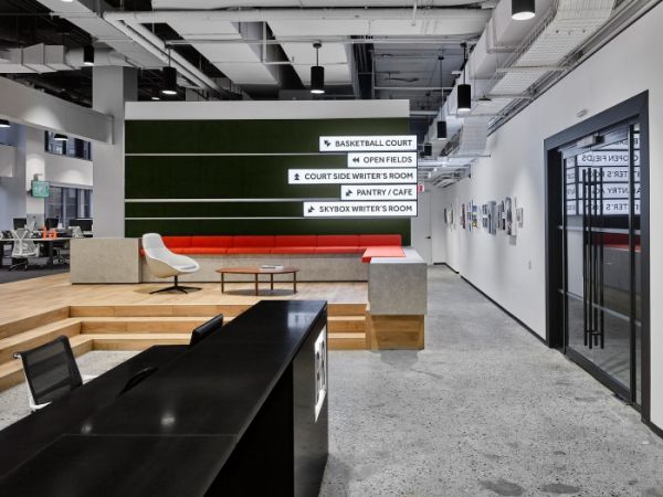 開放式辦公室裝修設計協(xié)作型